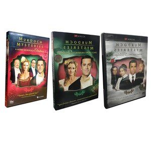 Murdoch Mysteries 3 Movies for 2020 DVD Region 1 New Sealed US